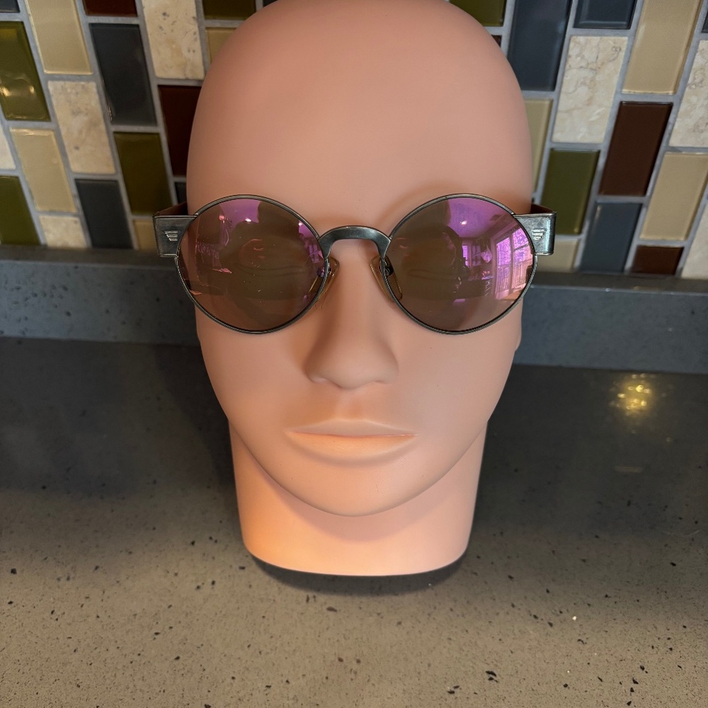 Vintage Beau Monde Chiswick round metal sunglasses